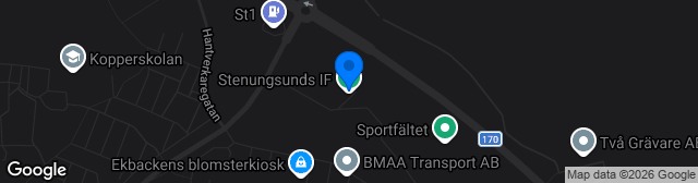 Map showing Olssons Trävaror Arena