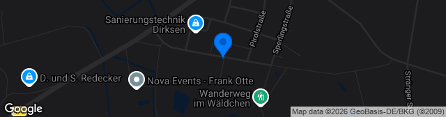 Map showing Wöstenstadion Peckeloh