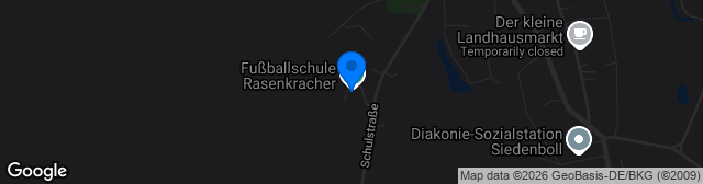 Map showing Fritz Reuter Sportpark