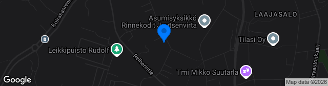 Map showing Laajasalon kenttä
