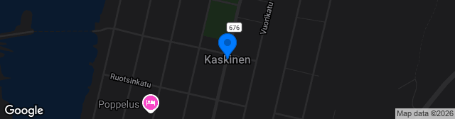 Map showing Kvarnvikens plan