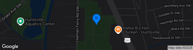 Map showing Wicks Family Field at Joe Davis Stadium
