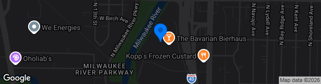Map showing Bavarian Soccer Park