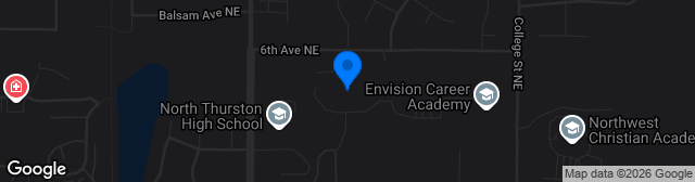 Map showing South Sound Stadium