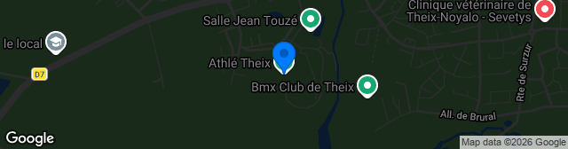 Map showing Complexe Sportif de Brestivan