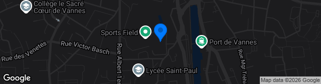 Map showing Stade de la Rabine