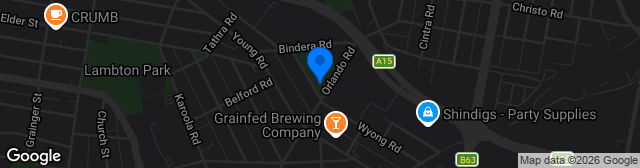 Map showing Johnston Park