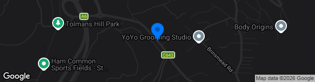 Map showing Olinda Grove 2
