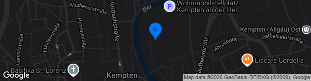 Map showing Illerstadion