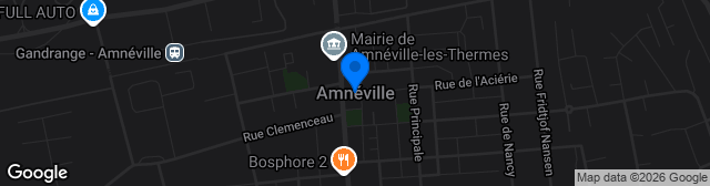 Map showing Stade Andre Valentin