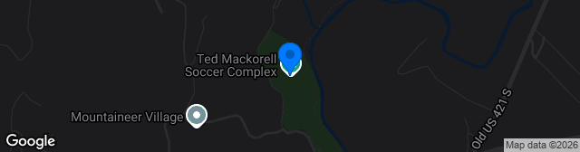 Map showing Ted Mackorell Soccer Complex