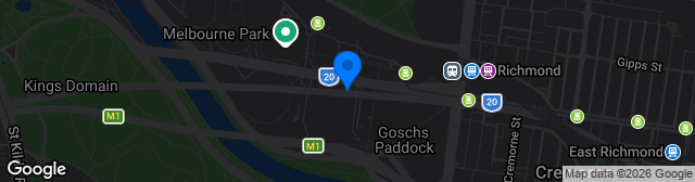 Map showing AAMI Park