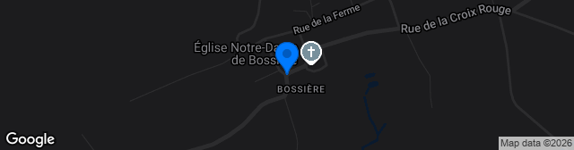 Map showing Complexe sportif de Bossière