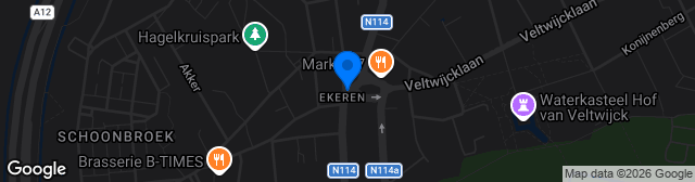 Map showing Terrein FC Ekeren