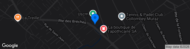 Map showing Stade des Plavaux