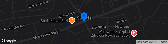 Map showing Stadion Miejski