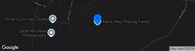 Map showing Linwood Playing Fields