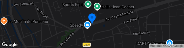 Map showing Stade Jean Gallet