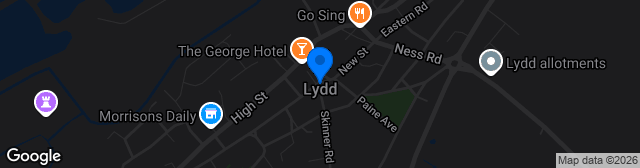 Map showing The Lindsey Field