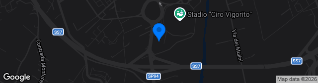 Map showing Antistadio Carmelo Imbriani