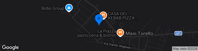 Map showing Stadio Comunale Benito Villani