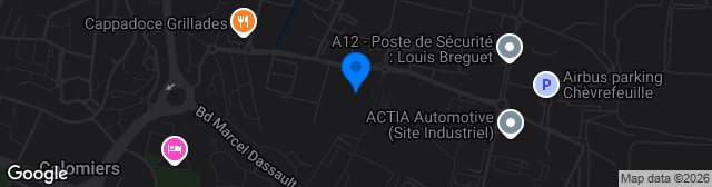Map showing Complexe Sportif Capitany 1