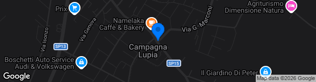 Map showing Stadio Comunale M. Biotto
