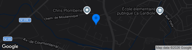 Map showing Stade Joseph Jeanton