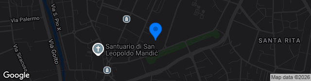 Map showing Stadio Silvio Appiani