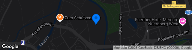 Map showing Charly-Mai-Sportanlage