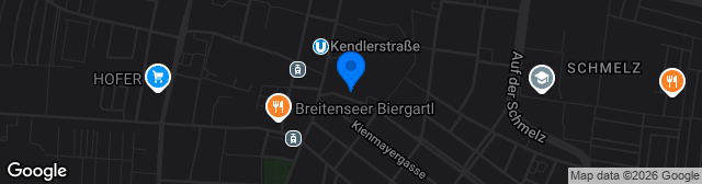 Map showing Sportplatz Red Star Auto