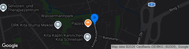 Map showing Sportanlage Königskinderweg
