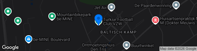 Map showing Turkse FC Terrein 1