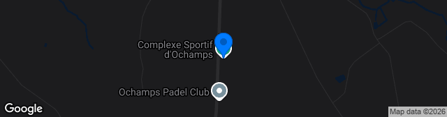 Map showing Terrain d'Ochamps