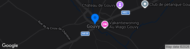 Map showing Terrain de Gouvy 2