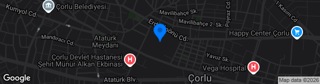 Map showing General Basri Saran Stadyumu