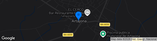 Map showing Estadio La Alameda
