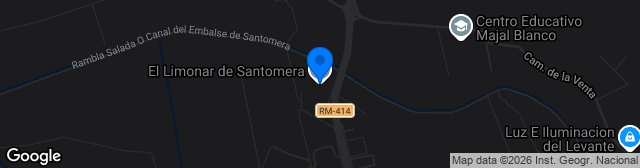 Map showing Estadio El Limonar