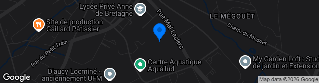 Map showing Stade du Pigeon Blanc