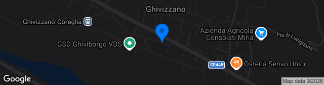 Map showing Stadio Comunale Carraia