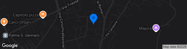 Map showing Stadio Comunale Di Palma Campania