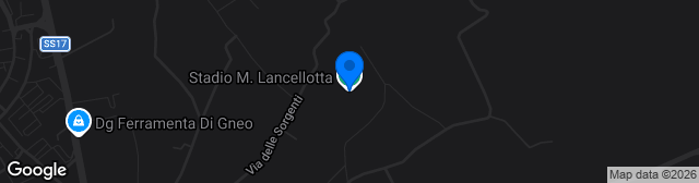 Map showing Stadio Mario Lancelotta