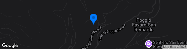 Map showing Campo Sportivo Tre Campanili