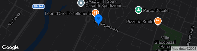 Map showing Campo Sportivo Adriana Spazzoli