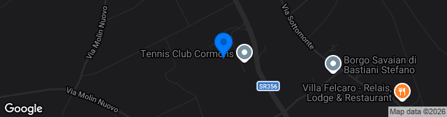 Map showing Stadio Germano Mian