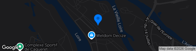 Map showing Stade des Halles