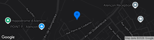 Map showing Stade Jacques-Fould