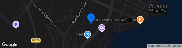 Map showing Stade Jean Brousse