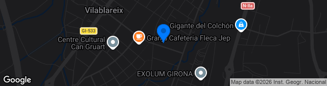 Map showing Camp de Futbol Vilablareix