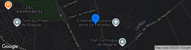 Map showing Complexe sportif d'Andromède